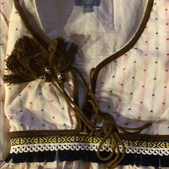 ✨Host Pick ✨ Bohemian Polka Dot Tassel Dress - Picture 5 of 12